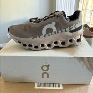 On Running Gray Athletic Running Shoes